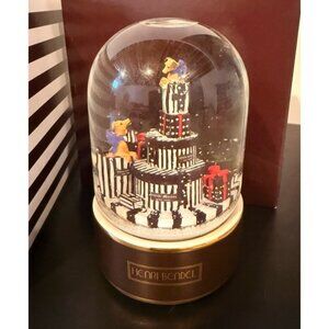 RARE Limited Edition Henri Bendel Puppy Love Snow Globe